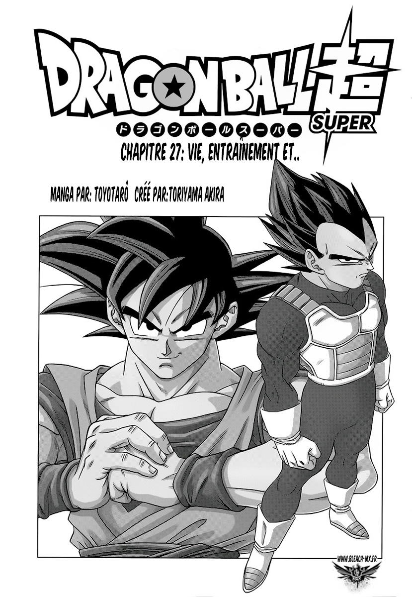 Dragon Ball Super: Chapter 27 - Page 1
